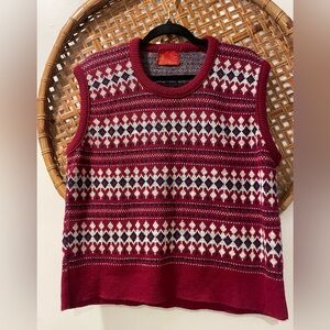 Vintage Sears Knit Vest